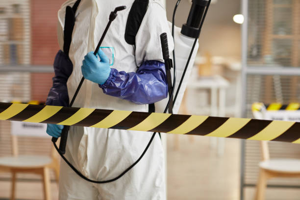 Professional Blood Cleanup technician working in Newport, SC